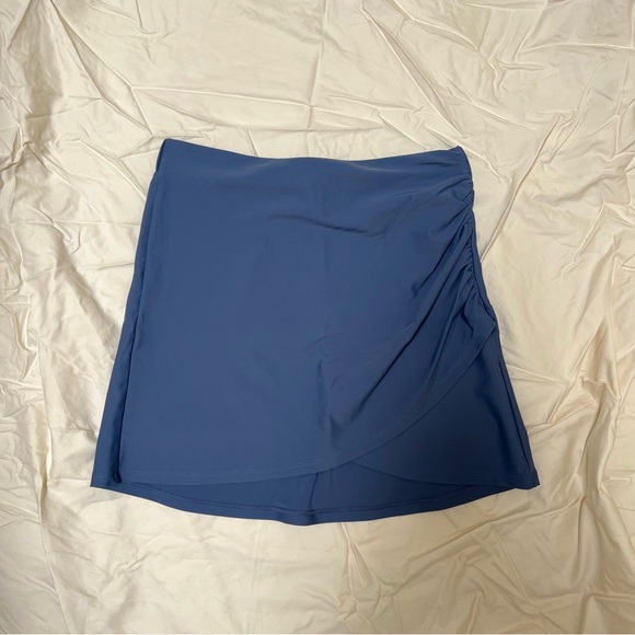 Summersalt - The Ruched Swim Skirt in Blue Mountain - Size: XS - Picture 10 of 13